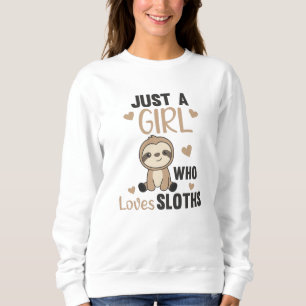 Sweatshirt Juste une fille qui aime les mignons animaux de Sl
