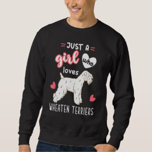 Sweatshirt Juste Une Fille Qui Aime Les Terriers Rougis