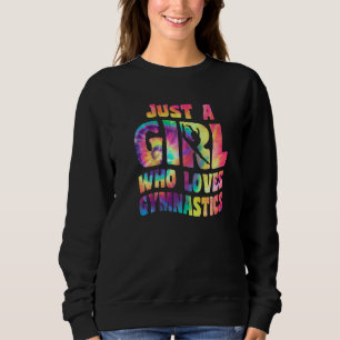 Sweatshirt Juste une fille qui aime les vêtements de gymnasti