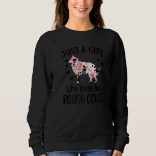 Sweatshirt Juste Une Fille Qui Aime Sa Brute Collie Maman