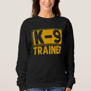 Sweatshirt K9 Formation de formateur de chiens de police