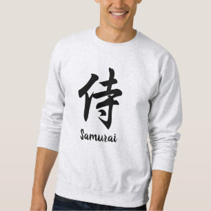 Sweatshirt Kanji japonais Samouraï
