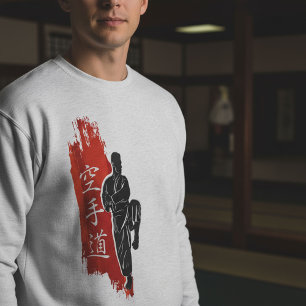 Sweatshirt Karate Kata - L'art dans le coup