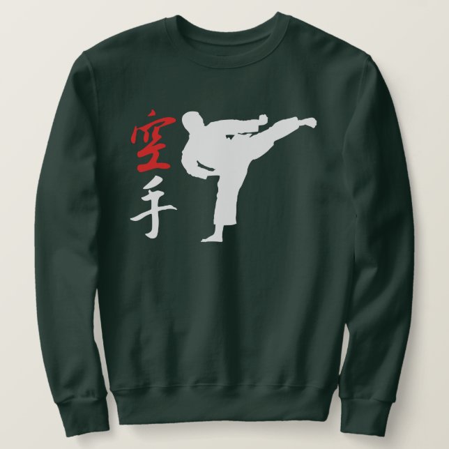 Sweatshirt Karate Warrior (Design devant)