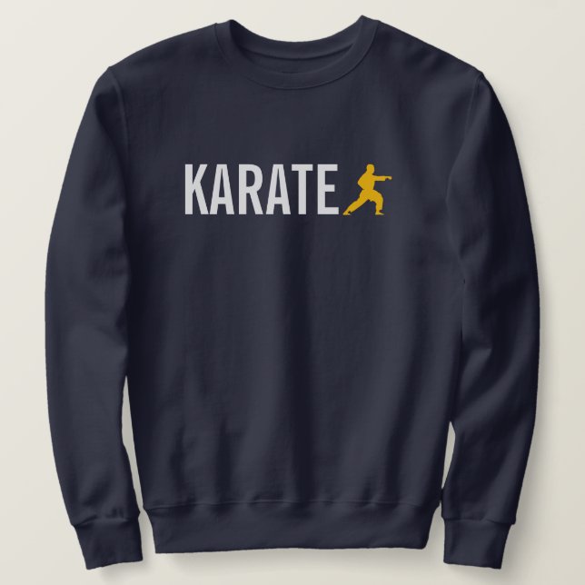 Sweatshirt Karate Warrior (Design devant)