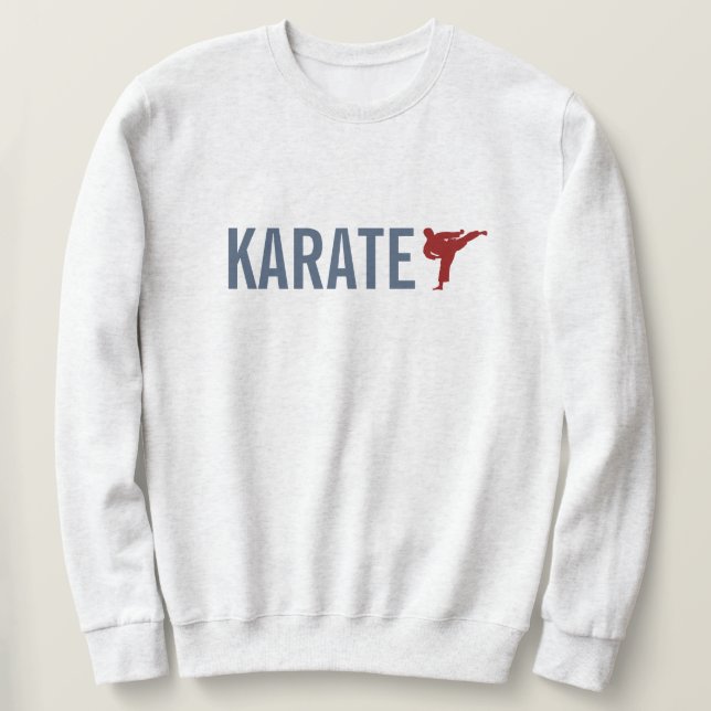 Sweatshirt Karate Warrior (Design devant)