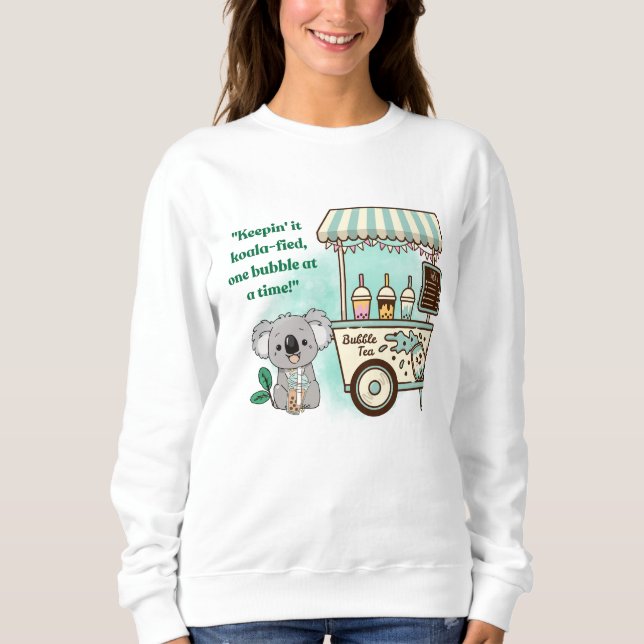 Sweatshirt keeip kohala - citation (Devant)