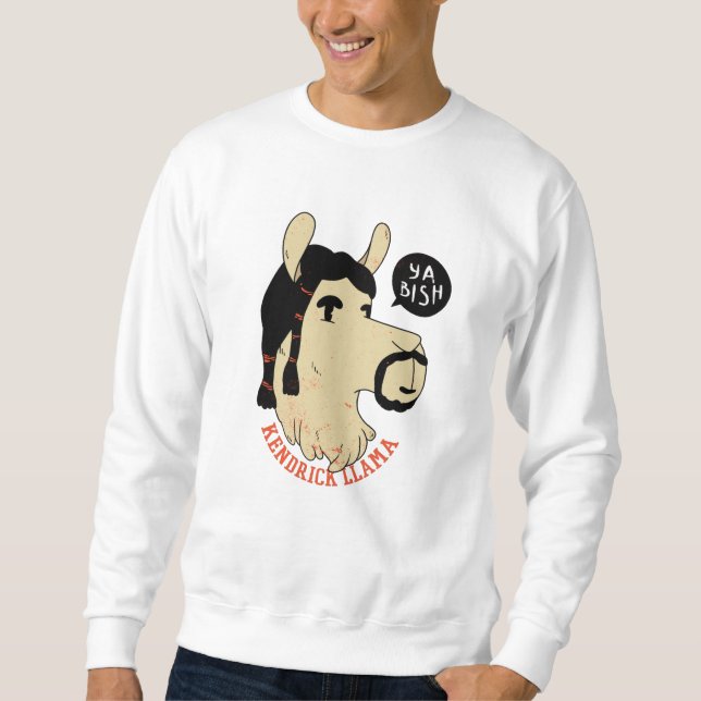 Sweatshirt Kendrick Llama (Devant)