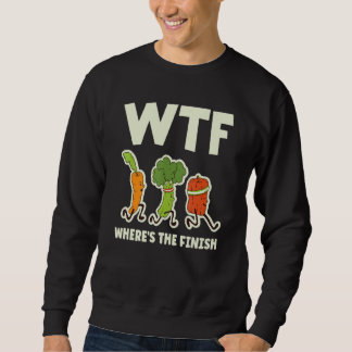 Sweatshirt Keskidi Où est la fin Légumes en course