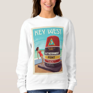 Sweatshirt Key West   Floride