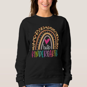 Sweatshirt Kindergarten Rainbow Girls Boys Teacher Team Kinde