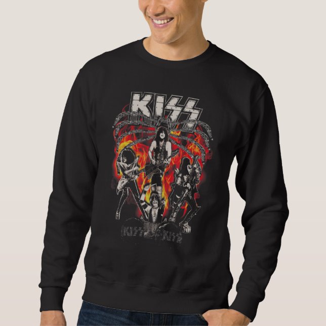 Sweatshirt Kiss Spider Stage (Devant)