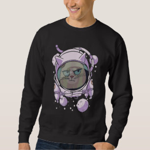 Sweatshirt Kitty In Space Laser Beam Rencontre L'Astrocat Lun