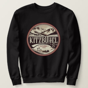 Sweatshirt Kitzbuhel Town Autriche cadeaux de station de ski