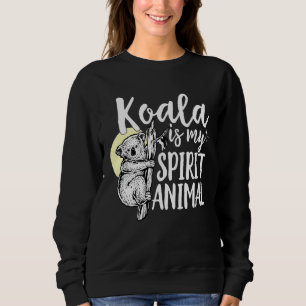 Sweatshirt Koala Est Mon Esprit Animal Cute Koala Ours Lover