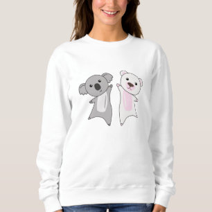 Sweatshirt Koala Polar Ours mignons Animaux Enfants