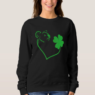 Sweatshirt Koala Shamrock Heart C Leaf St Patrick's Day