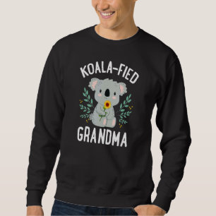 Sweatshirt Koalafied Grand-mère Koala Ours Tournesol Moth Flo