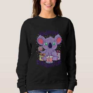 Sweatshirt Koalified Anniversaire fille Koala Koala