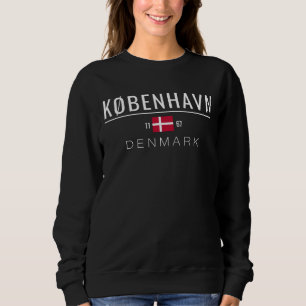 Sweatshirt København (Copenhague) Danemark 1167 White Sweats