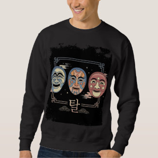 Sweatshirt Korean Traditional Masks (Tal)