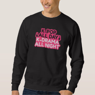 Sweatshirt Kpop Music K Drama Coréen Finger Heart Keto Girl G