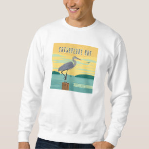 Sweatshirt La Baie De Chesapeake Le Plus Grand Estuaire D'Amé