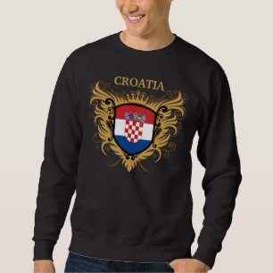 Sweatshirt La Croatie [personnalisez]