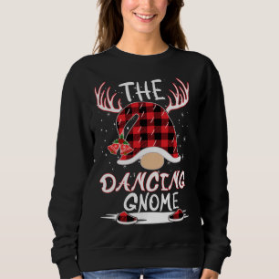 Sweatshirt La danse Gnome Noël Casquette Reindeer Antlers M