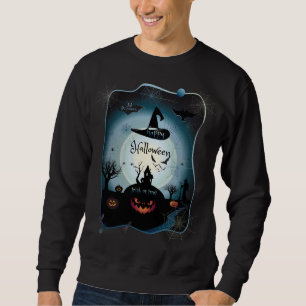 Sweatshirt La décoration d'Halloween ou le monstre des tique