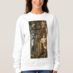 Sweatshirt La déesse tourne la roue de la fortune (Burne-Jone