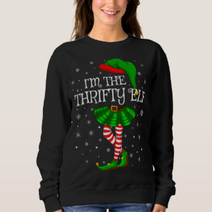 Sweatshirt La famille qui correspond Je suis le grand elfe No