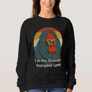 Sweatshirt La fête des pères de la famille que tout le monde