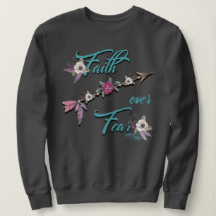 Sweatshirt La foi au-dessus de la peur