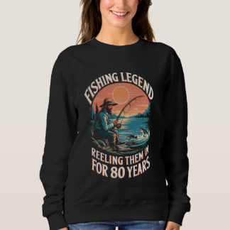 Sweatshirt La légende de la pêche, 80 ans de retour