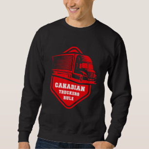 Sweatshirt La liberté de la réglementation des camionneurs ca