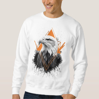 Sweatshirt La Majesté géométrique de l'aigle