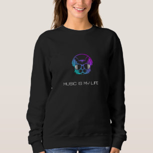 Sweatshirt La musique est ma vie