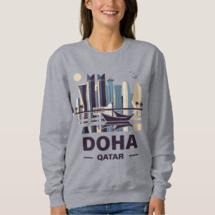 Sweatshirt La péninsule de Doha Qatar