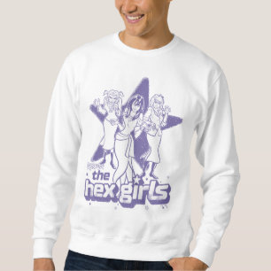 Sweatshirt La puissance étoilée des filles hexagonales
