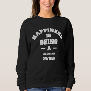 Sweatshirt La race de chien mixte Chiweenie est la plus grand