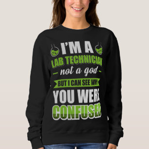 Sweatshirt Lab Week Lab Tech Science Technologue Médicale Gee