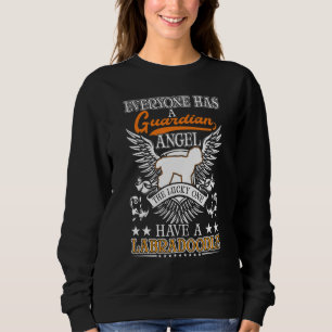 Sweatshirt Labradoodle Ange Gardien Ange Gardien