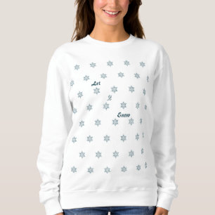 Sweatshirt Laisser le chandail de neige