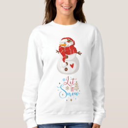 Sweatshirt Laisser neiger Snowman