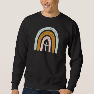 Sweatshirt Laissez-Moi Vous Parler De Mon Jésus-Christ