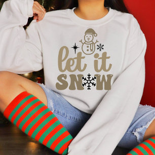 Sweatshirt Laissez neige de cendres