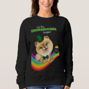 Sweatshirt Laissons les Shenanigans commencer Saint Patrick's