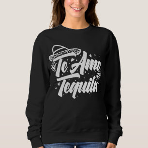 Sweatshirt L'Alcool Amo Tequila Boire Pour Hommes Femmes