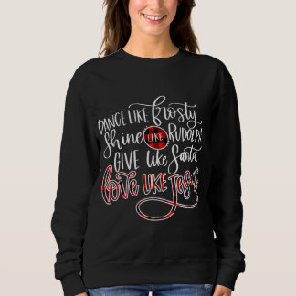 Sweatshirt L'Amour de Jésus| Danser comme un rhume glacé comm